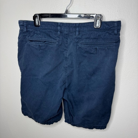 John Varvatos Robbie Short 100% Cotton Navy Blue - Picture 8 of 11